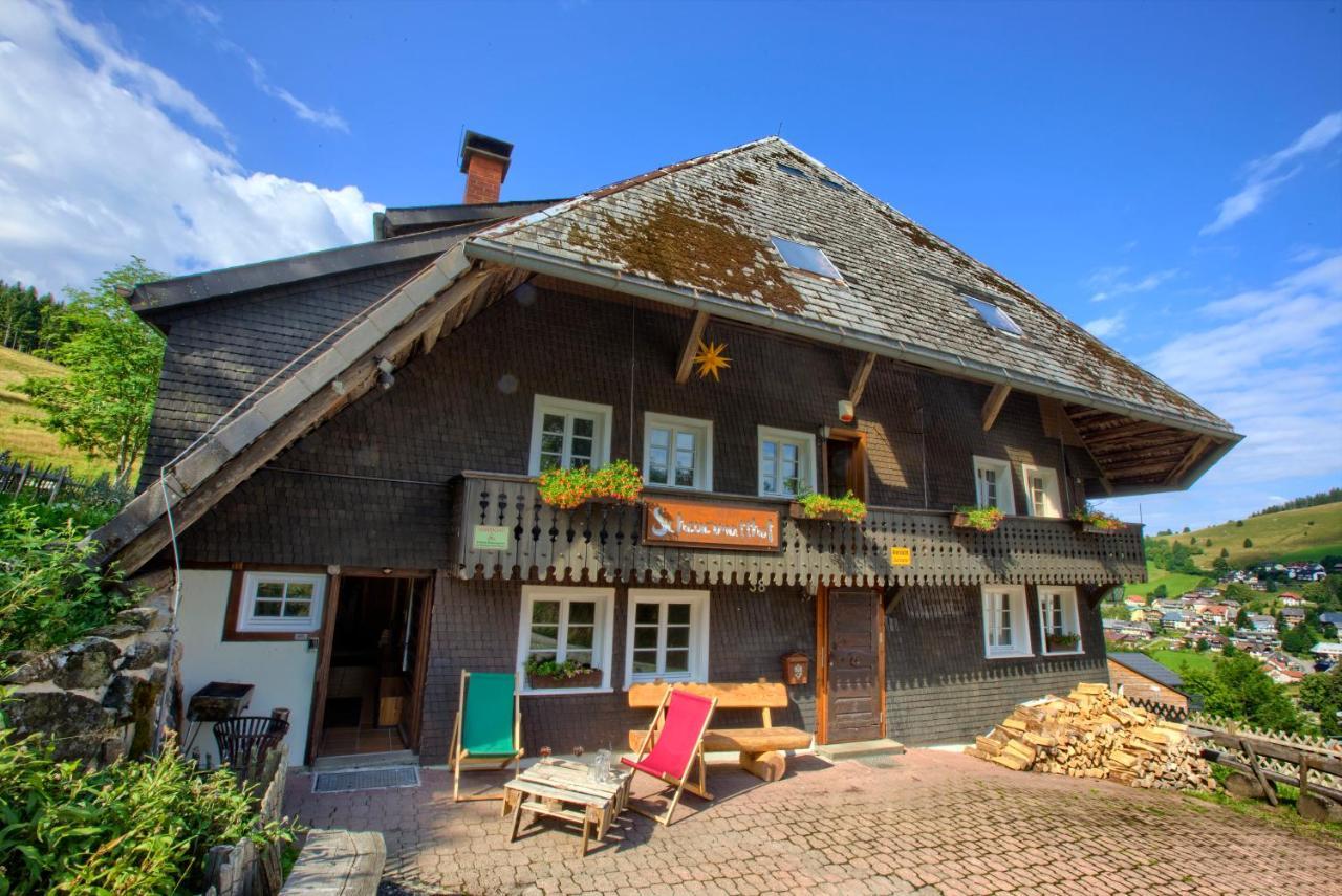 Wohlfuehl-Ferienwohnung 80 Qm, 8 Personen, Aussicht & Heimkino Тодтнау Екстериор снимка